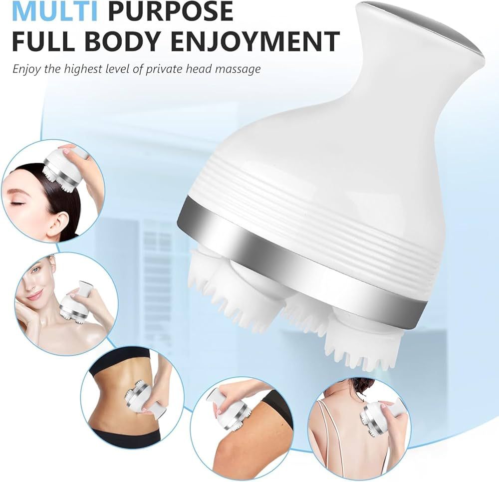 Electric Scalp Massager โ Relaxation & Hair Care in One Touch