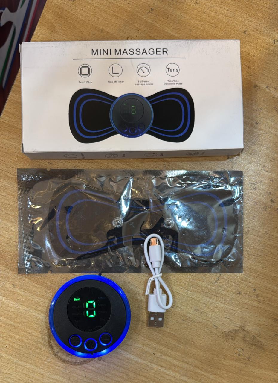 Rechargeable EMS Butterfly Massager ā Compact Relief, Anytime