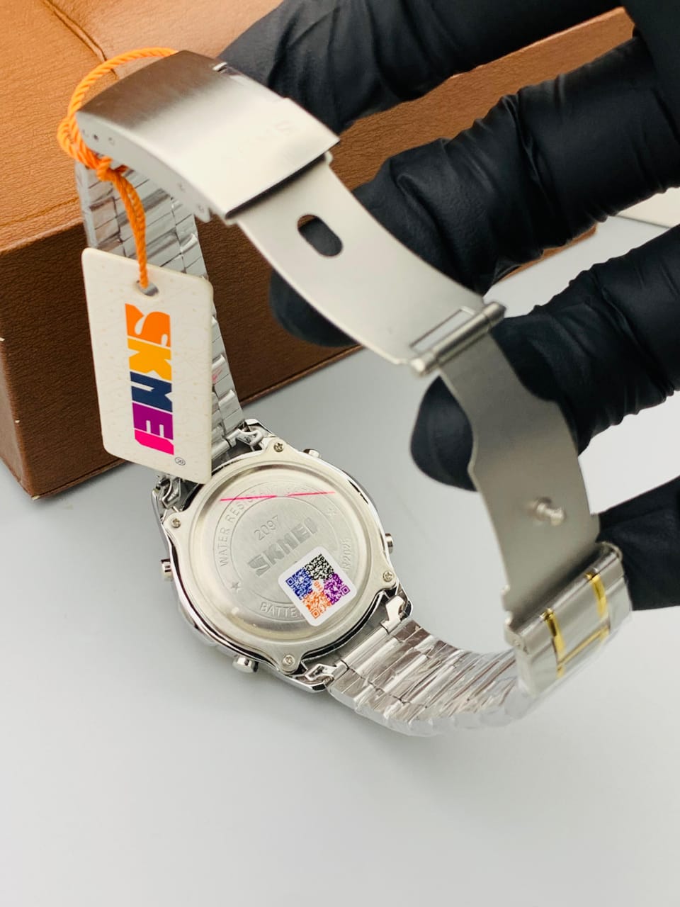 Skmei Namaz Time Watch (silver)