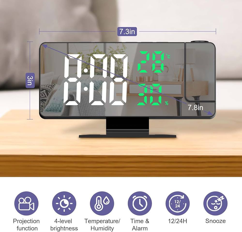 Wall Clock Projector