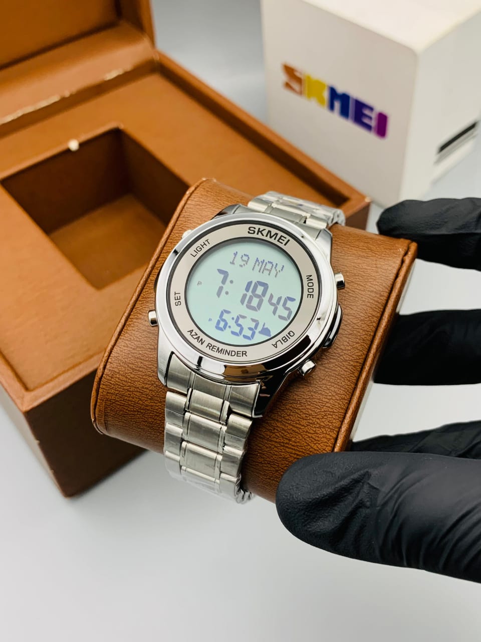 Skmei Namaz Time Watch (silver)