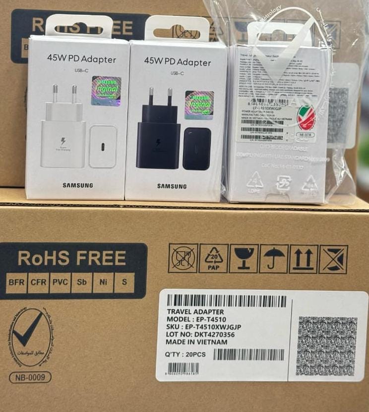 Samsung 45W Super Fast Charger Adapter – Maximum Power, Minimum Wait