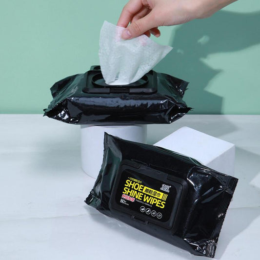 Shoe Shine Wipes – Instant Clean & Shine On-the-Go