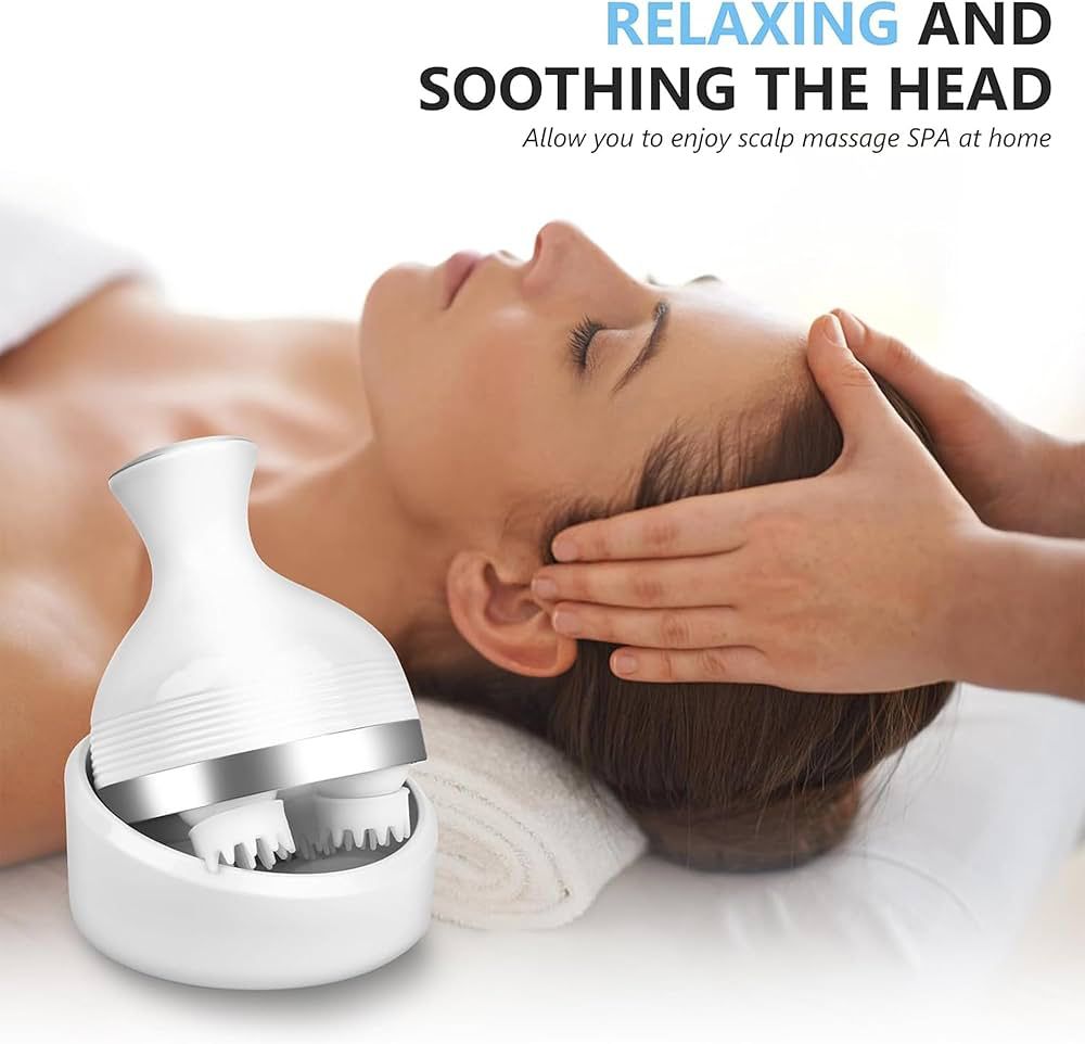 Electric Scalp Massager – Relaxation &amp; Hair Care in One Touch
