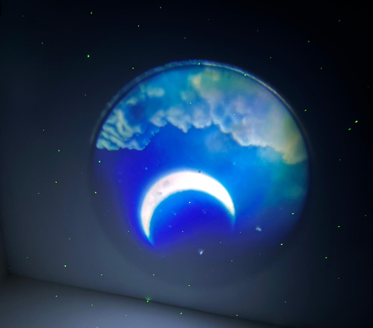 Sky Moon Galaxy USB LED Astronaut Projector – Remote-Controlled Star Light with Bluetooth Speaker