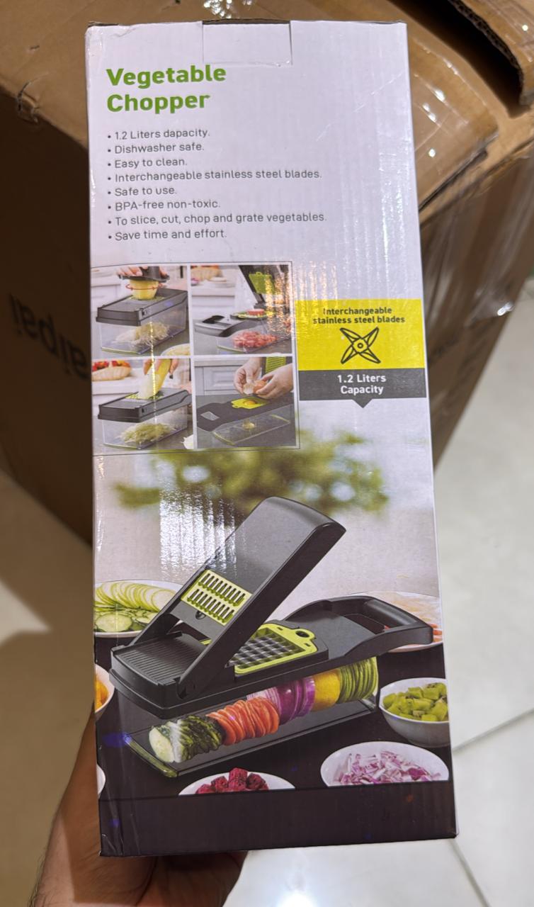 16-in-1 Multifunctional Vegetable Chopper & Slicer – Your Ultimate Kitchen Helpe