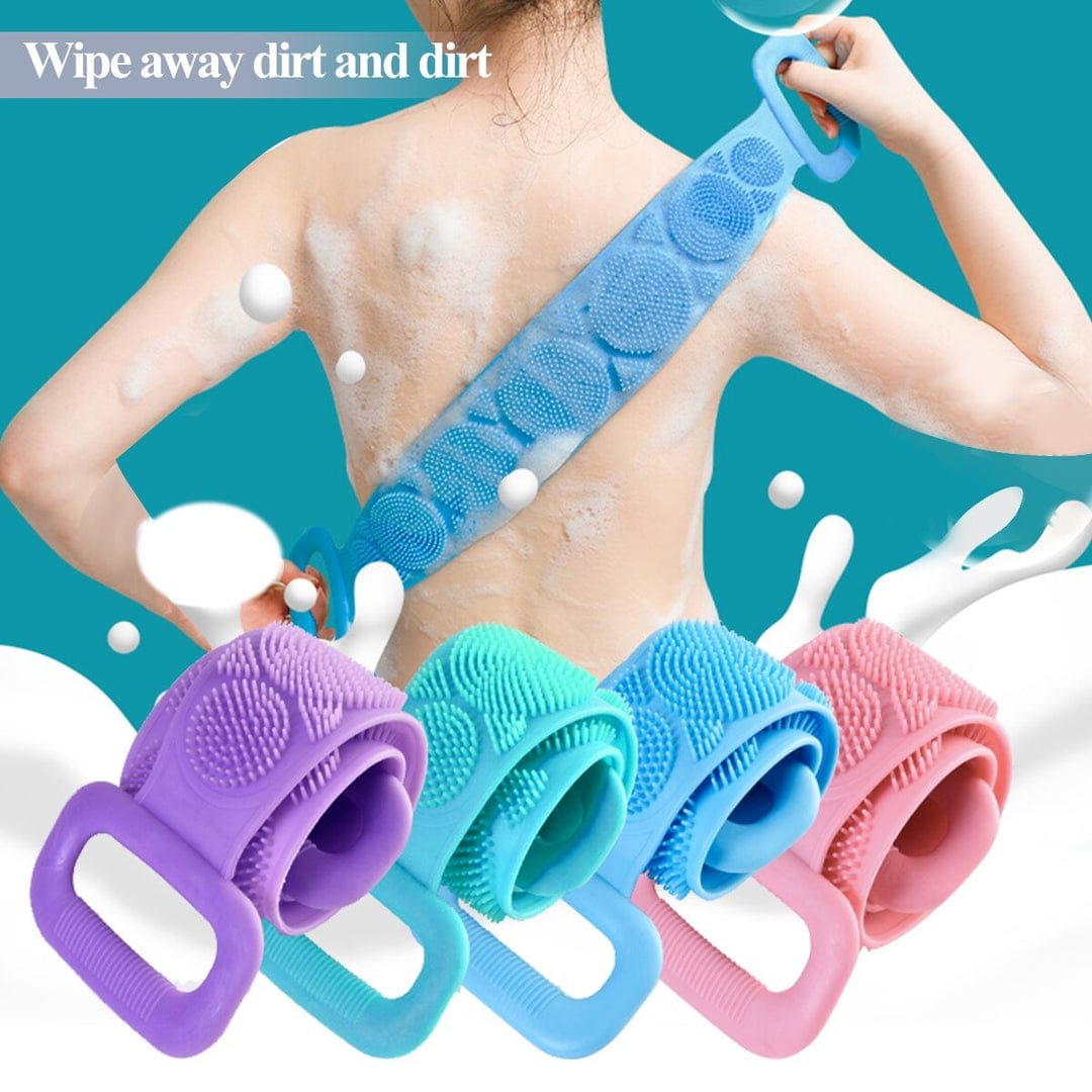 Silicone Body Brush Belt – Deep Clean & Gentle Exfoliation (Random Colour)