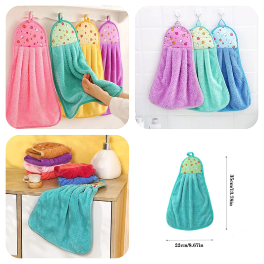 Soft & Absorbent Kitchen Towel – Random Color