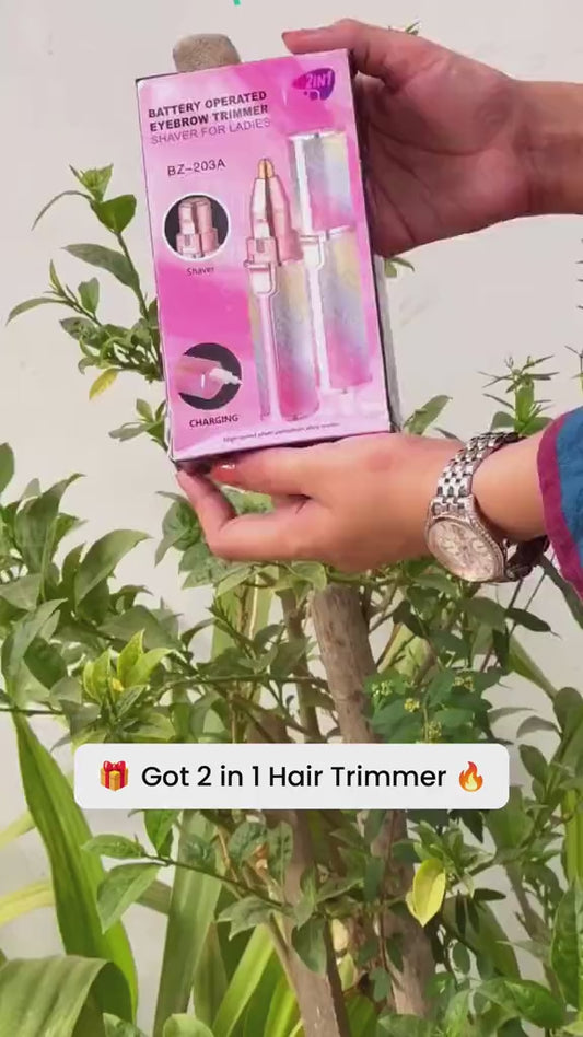 Blawless 2-in-1 Trimmer – Smooth, Painless Hair Removal Anytime