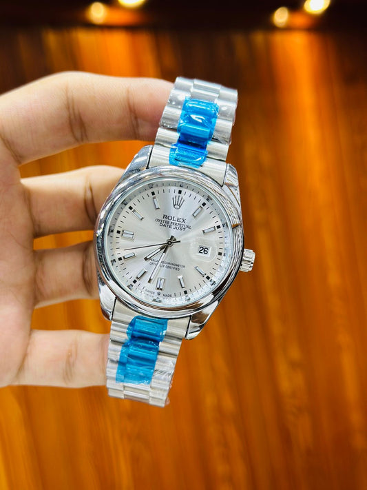 RLX Datejust Pure Silver