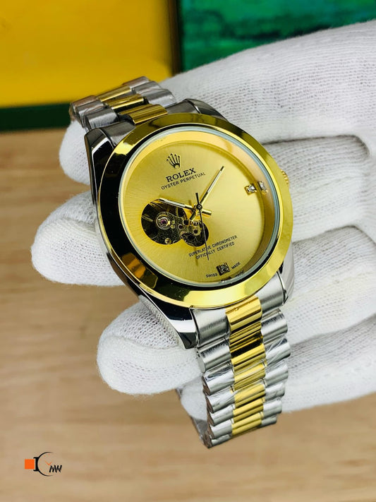 RLX one eye Automatic Skeleton Watch