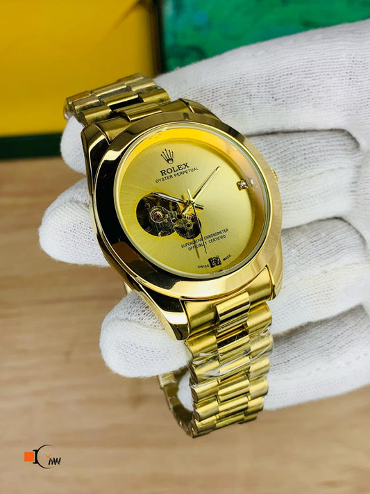 RLX one eye Automatic Skeleton Dial